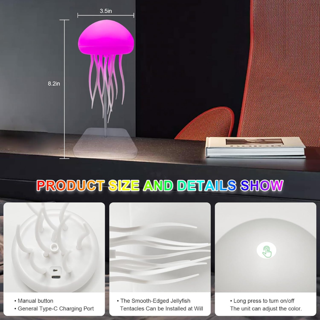 RGB Jellyfish Lamp